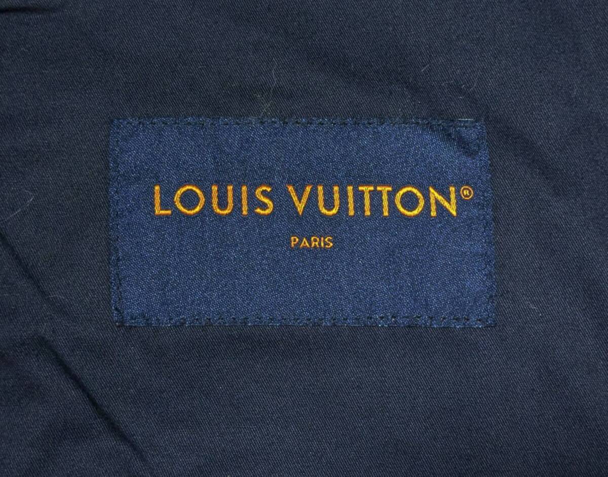LOUIS VUITTON エンブロイダードデニムワークウェアジャケット LOUIS VUITTON エンブロイダードデニムワークウェアジャケット