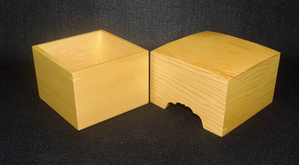△銘木 本榧製 四隅落ち 将棋 駒箱 新品 化粧箱付き 未使用(将棋 △銘木 本榧製 四隅落ち 将棋 駒箱 新品 化粧箱付き 未使用(将棋