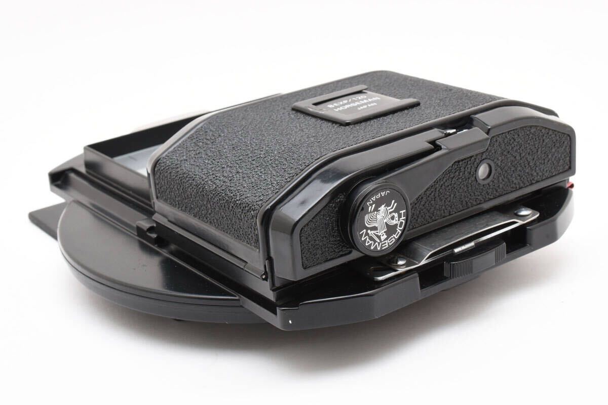 ◆美品◆ ホースマン HORSEMAN ロータリーバック ROTARY BACK 8EXP/120 ロールフィルムホルダー 大判カメラ用 アクセサリー #5064