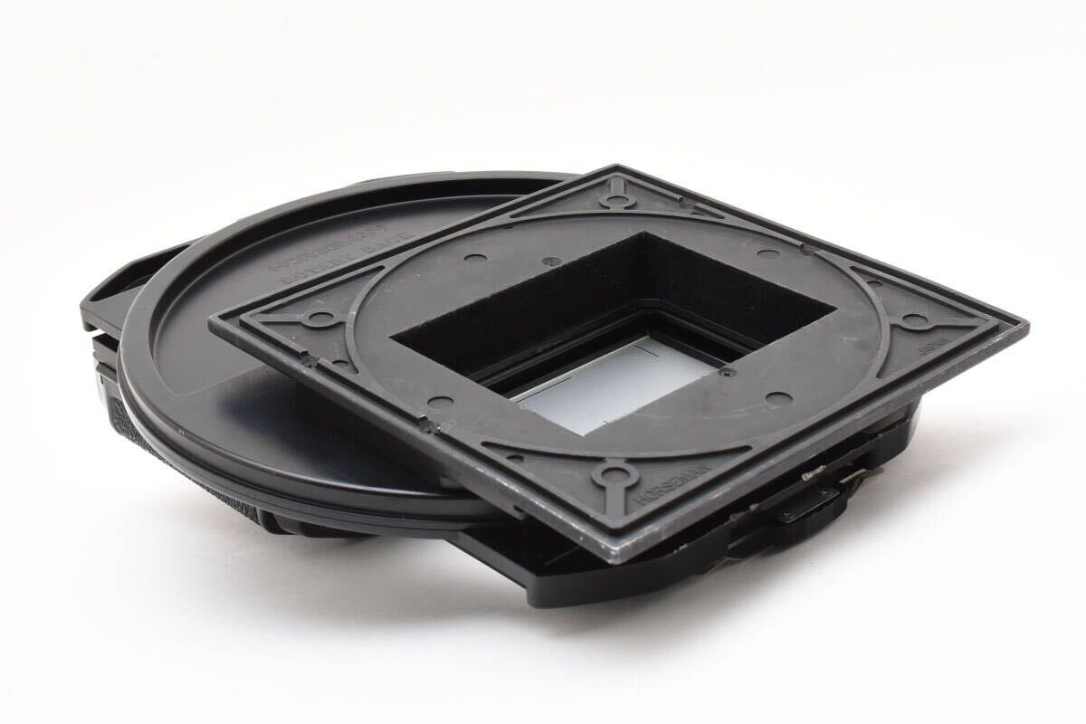 ◆美品◆ ホースマン HORSEMAN ロータリーバック ROTARY BACK 8EXP/120 ロールフィルムホルダー 大判カメラ用 アクセサリー #5064
