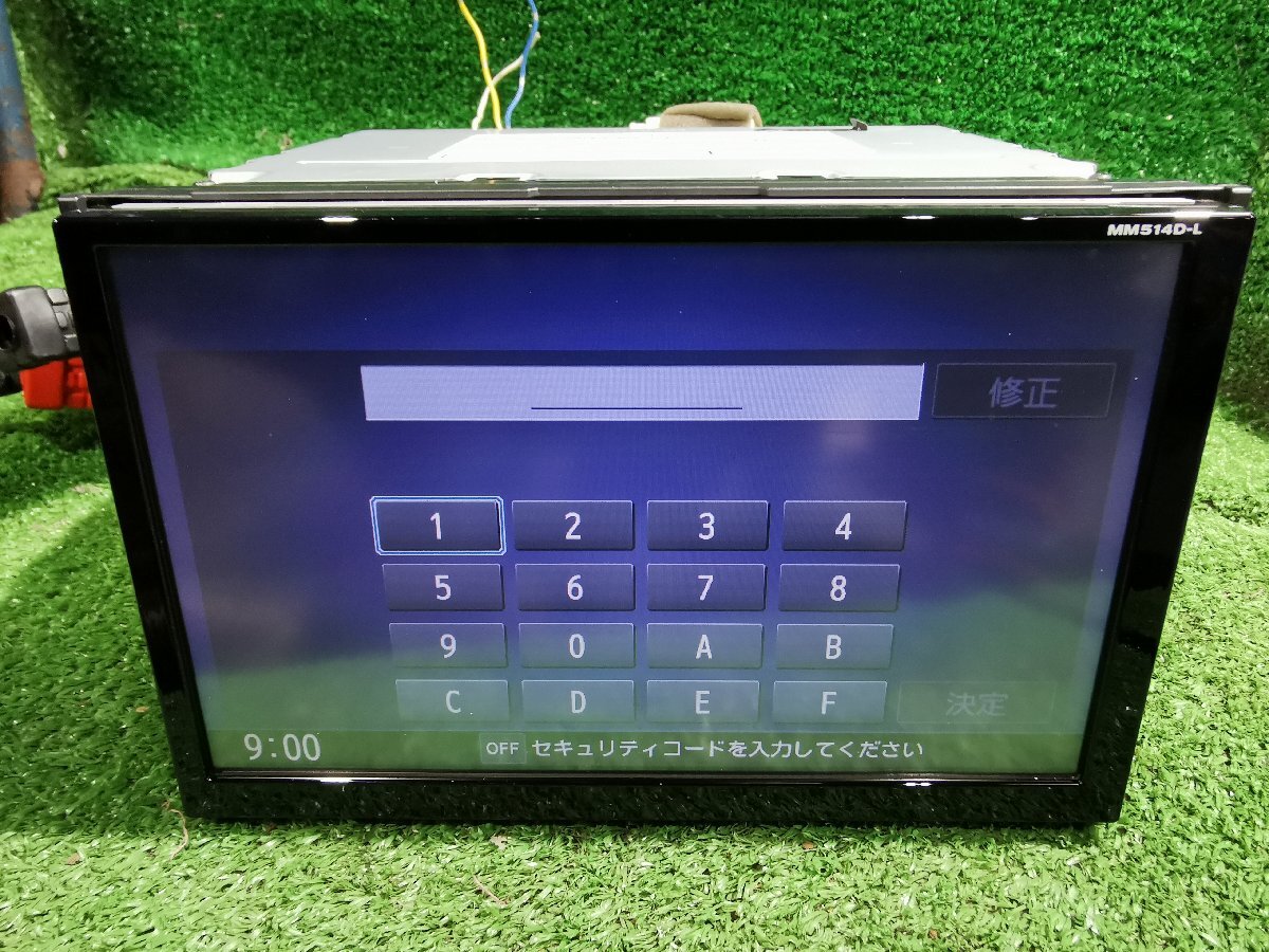 ニッサン純正ナビ MM514D-L ラジオ CD DVD フルセグ SD ニッサン純正ナビ MM514D-L ラジオ CD DVD フルセグ SD