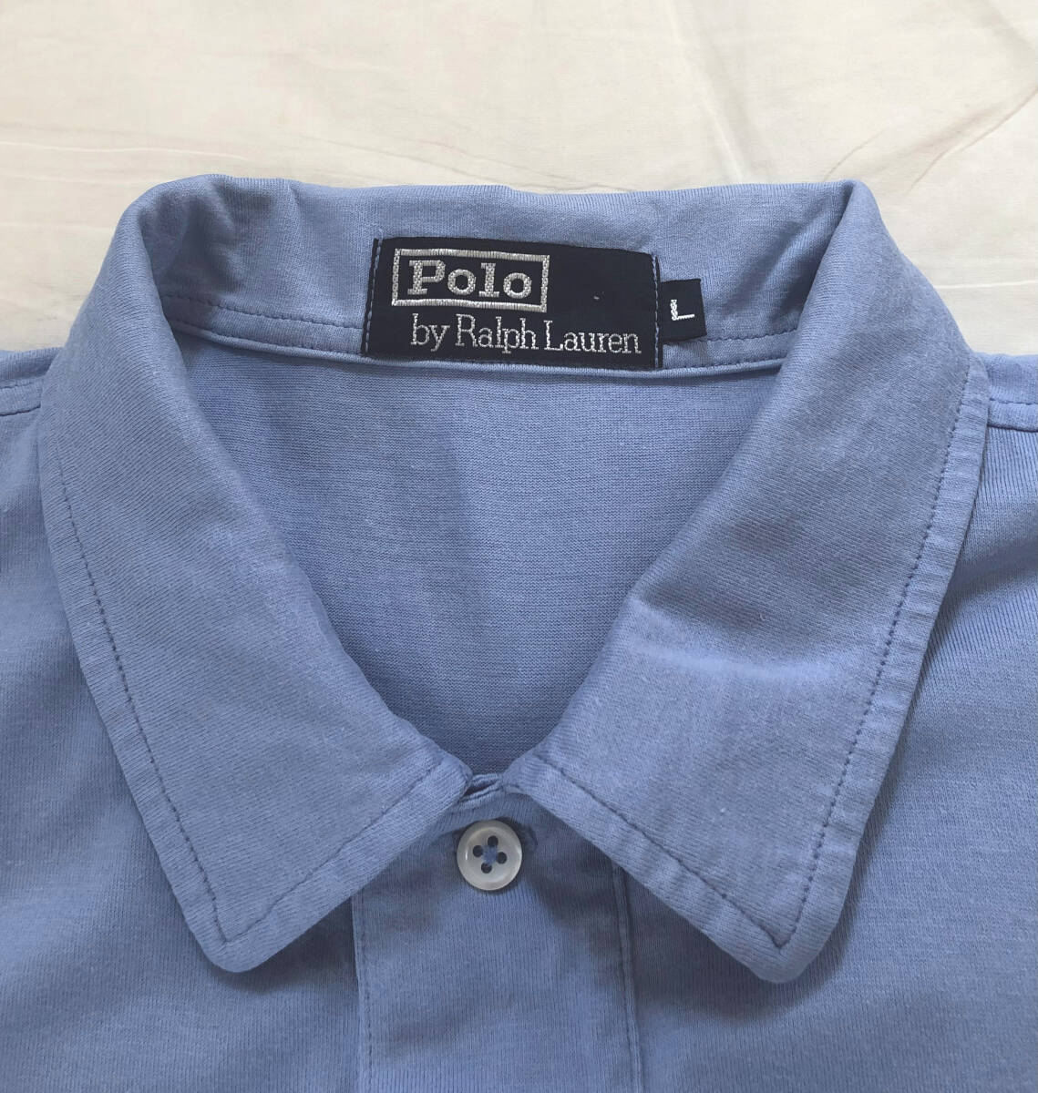★POLO RALPH LAUREN/ポロラルフローレン メンズ 半袖シャツ カットソー ポロシャツ 青/ブルー ポニーロゴ クールビズ