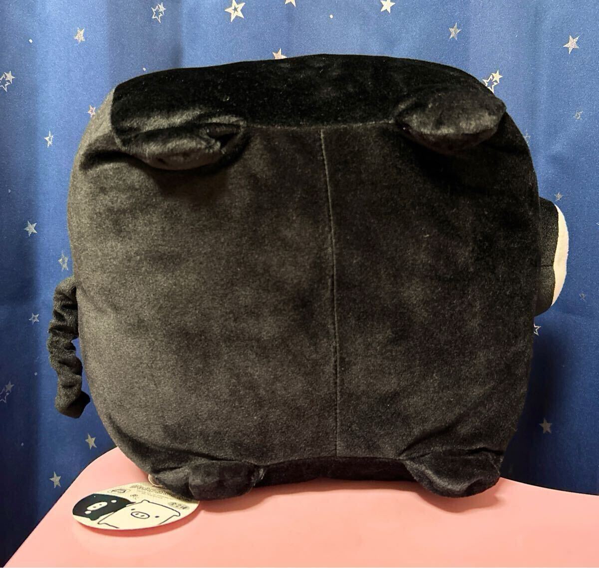 モノクロブー ジャンボぬいぐるみ BIG MONOKURO BOO ブタ 黒_画像4