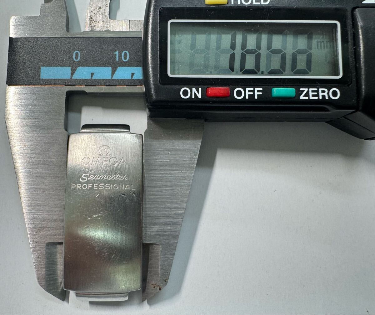 オメガ シーマスター クラスプ 1502/824 300m OMEGA Seamaster stainless steel コマ幅　18mm 留め具 留金 clasp バックル 169-1