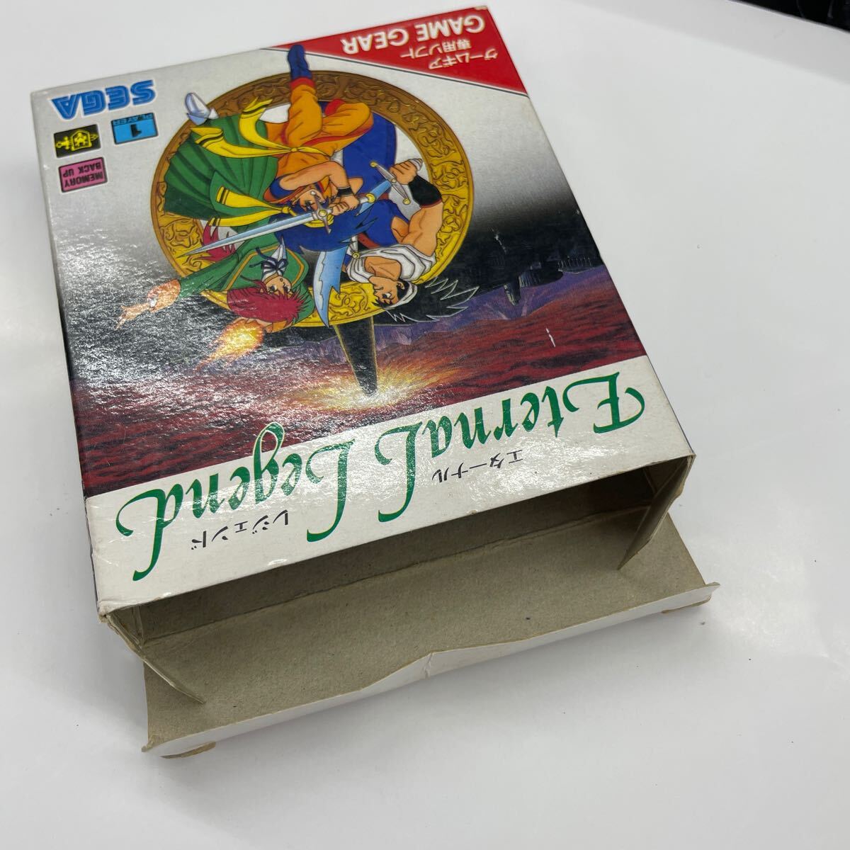即決★掃除済み★箱付　説明書(shū)付★ゲームギア　ソフト★エターナル　レジェンド?、? bimg=