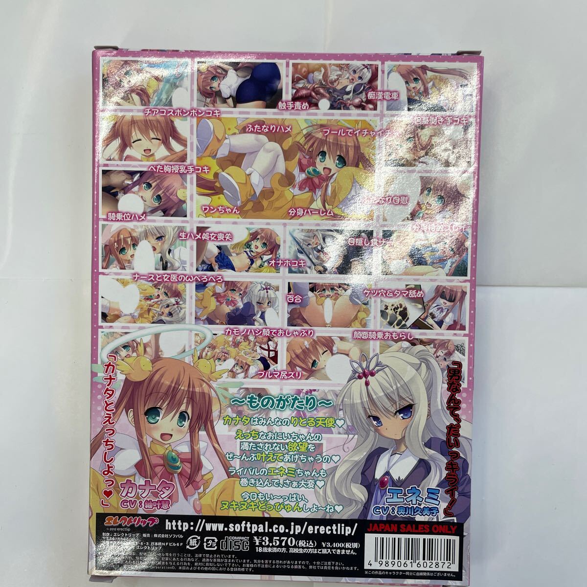 即決★WindowsXP/Vista/7　CDソフト　りとる天使 ～カナタはみんなのヌキヌキえんじぇる～