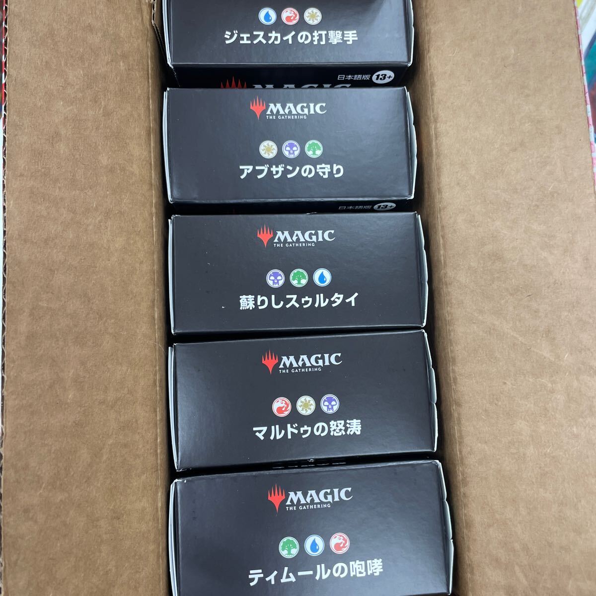 即決 新品未開封 5種セット マジック ザ・ギャザリング 統率者 即決 新品未開封 5種セット マジック ザ・ギャザリング 統率者