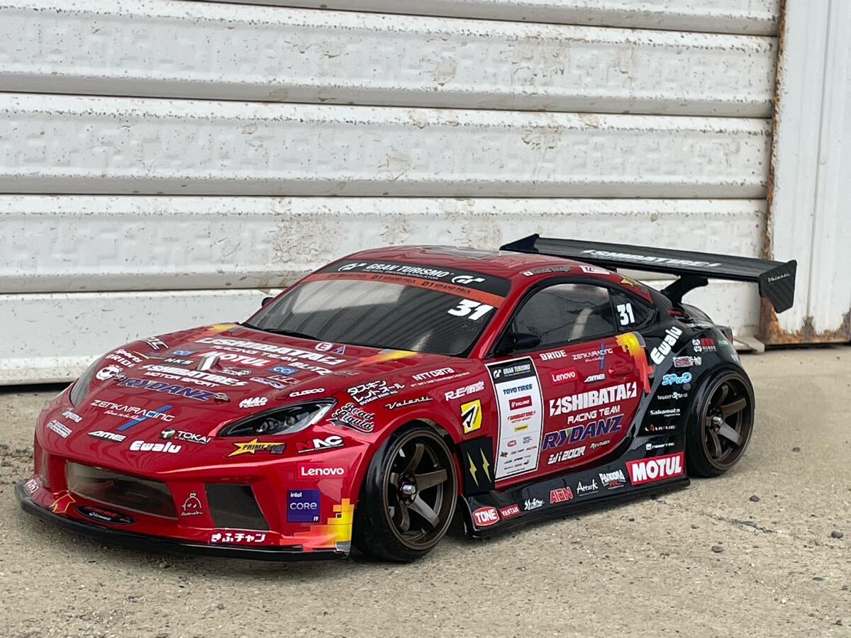 シバタ SHIBATA GR86 蕎麦切 広大選手優勝記念モデル ボディ SHIBATA GR86 D1GP ボディ蕎麦切広大優勝記念モデル 塗装済み未