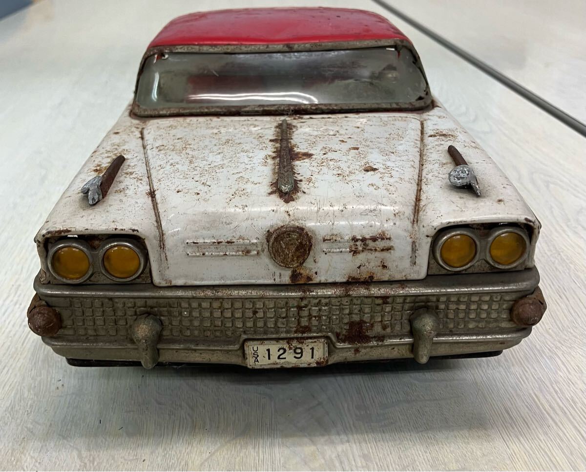 独特な 【送料無料】 アサヒ玩具 ブリキ 昭和レトロ 車 BUICK ビュイック ミニカー