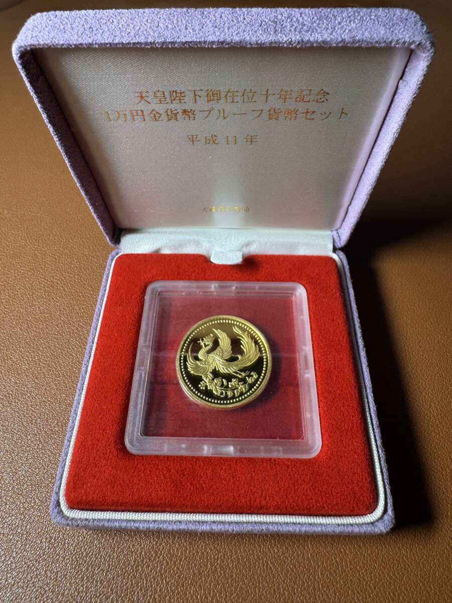 金貨 記念コイン 天皇陛下御在位10年記念1万円金貨幣 プルーフ 金貨 記念コイン 天皇陛下御在位10年記念1万円金貨幣 プルーフ