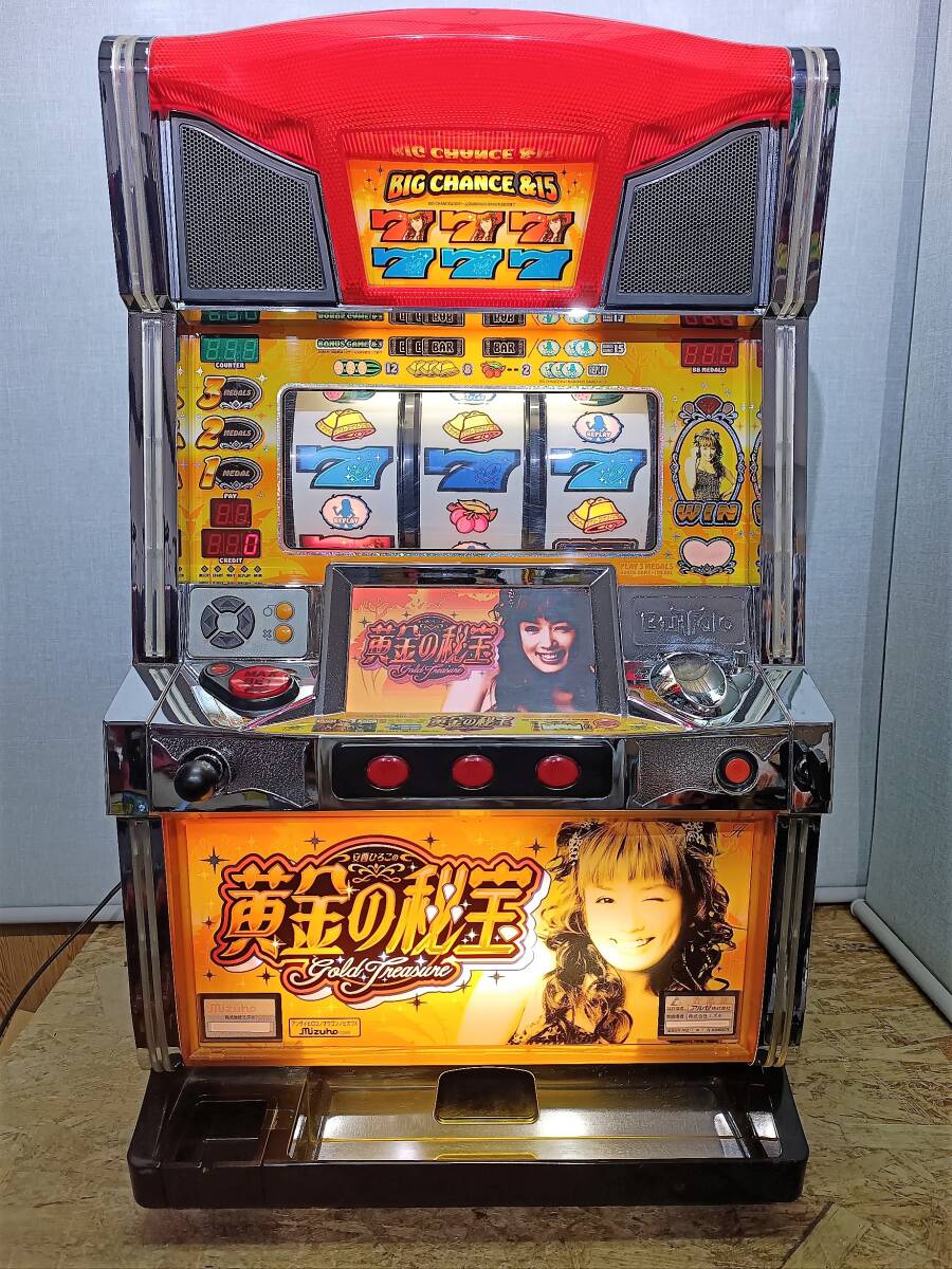 ☆ ミズホ 安西ひろこの黄金の秘宝X 実機のみ 4号機 ☆ ミズホ 安西ひろこの黄金の秘宝X 実機のみ 4号機