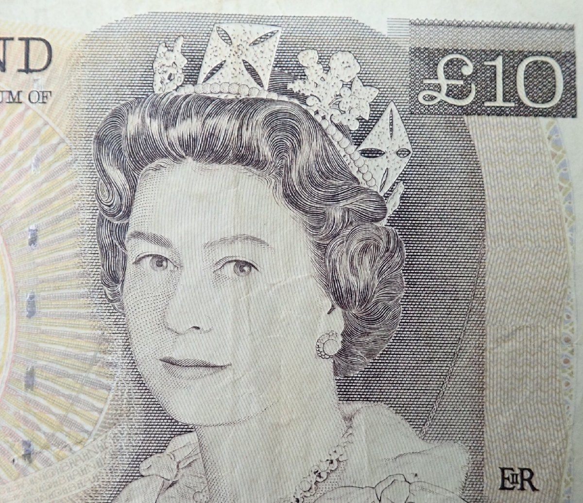 ◎ 外国紙幣 イギリス 旧紙幣 10ポンド×8枚 80ポンド分 ◎ 外国紙幣 イギリス 旧紙幣 10ポンド×8枚 80ポンド分