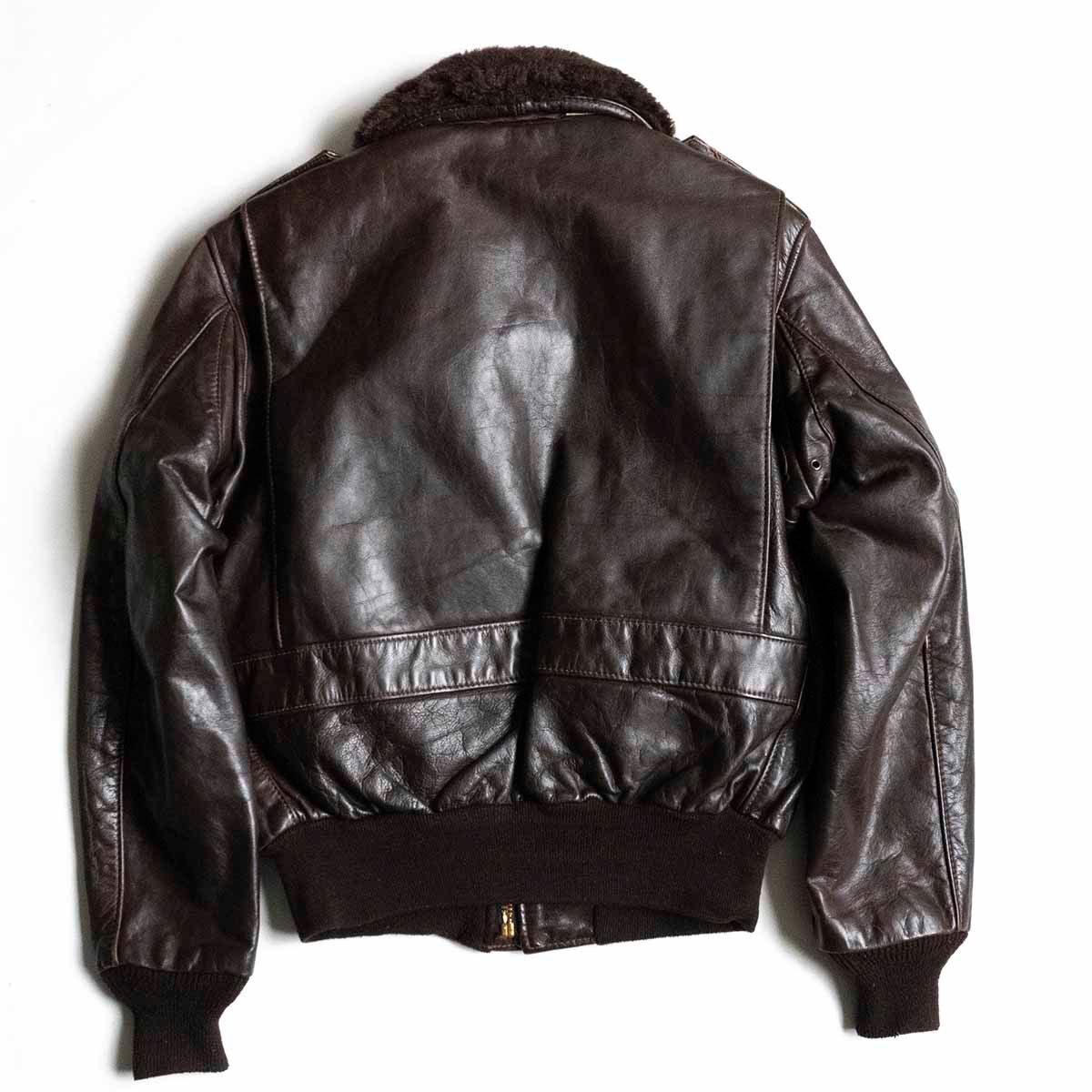 雰囲気抜群】SCHOTT【184SM/type G-1 レザー フライト 雰囲気抜群】SCHOTT【184SM/type G-1 レザー フライト