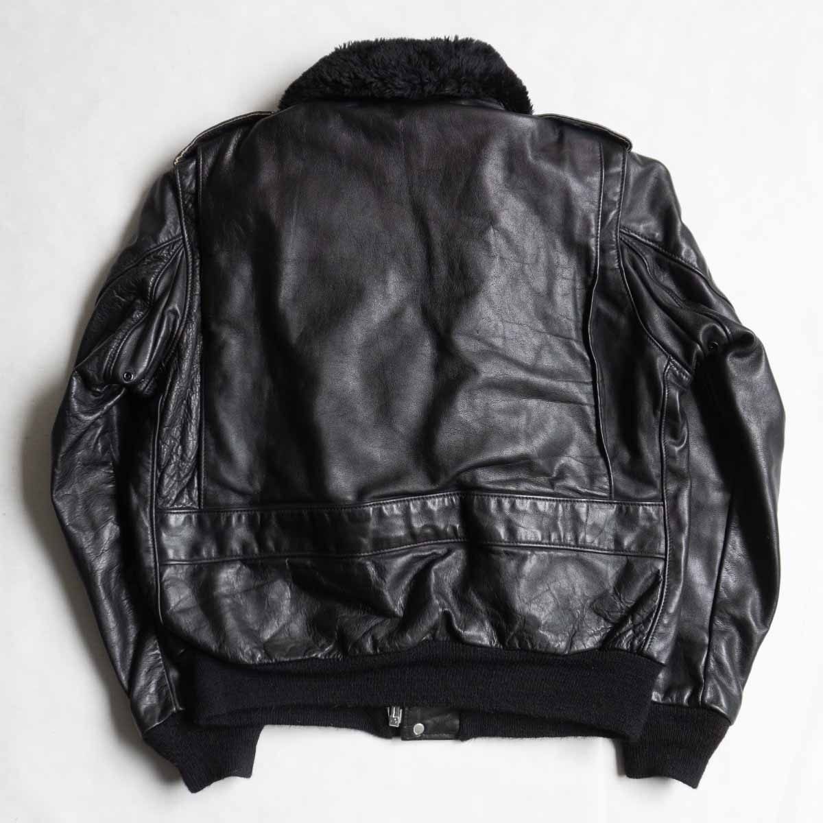 美品/ビッグサイズ】SCHOTT【184SM/type G-1 レザー フライト 美品/ビッグサイズ】SCHOTT【184SM/type G-1 レザー フライト