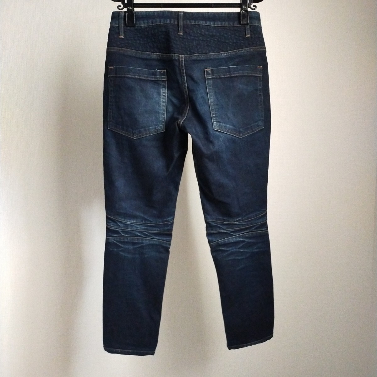 AKM バイカーストレッチデニムパンツ BIKER STRETCH DENIM LEON AKM バイカーストレッチデニムパンツ BIKER STRETCH DENIM LEON