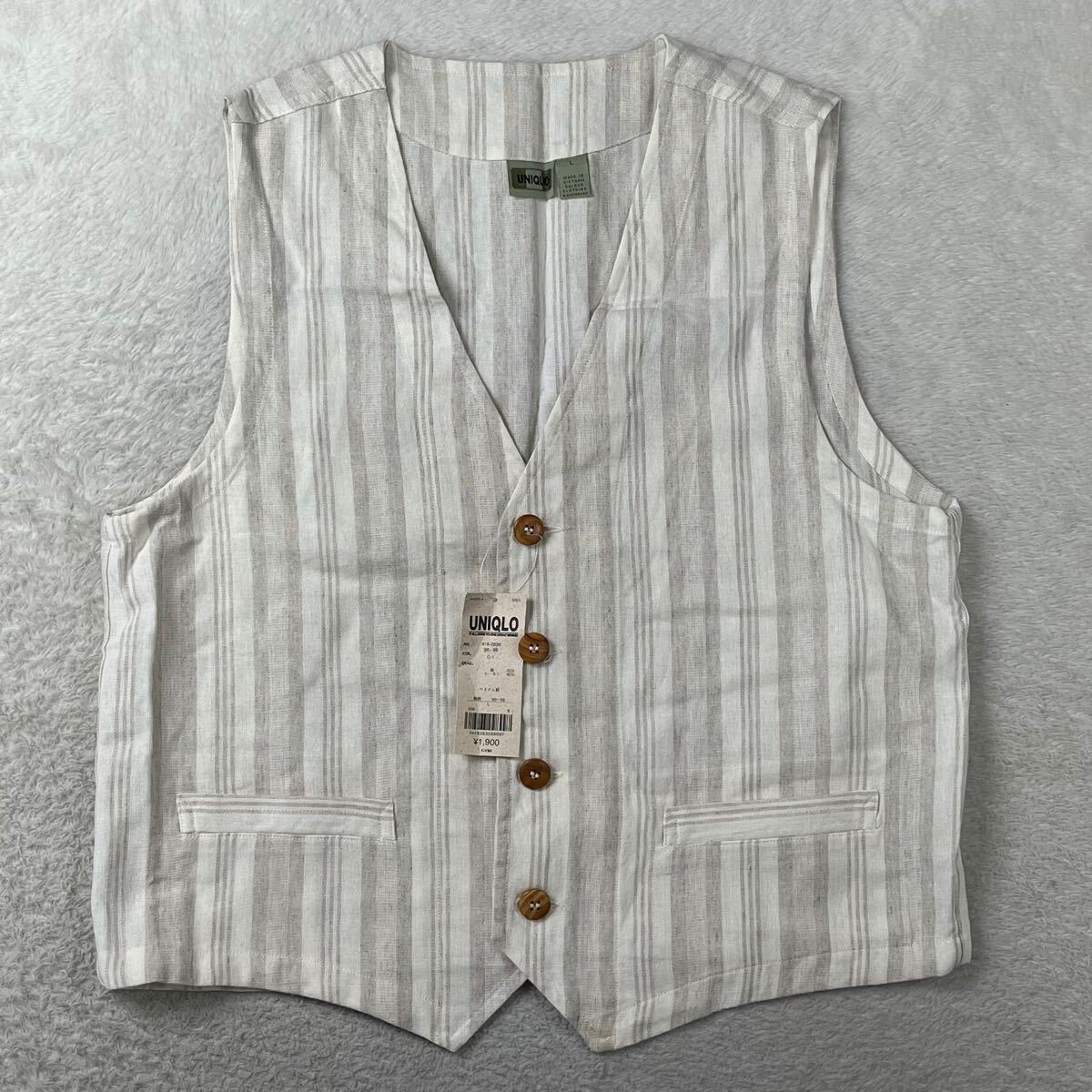 新品 デッドストック】80s old UNIQLO オールドユニクロ リネン 新品 デッドストック】80s old UNIQLO オールドユニクロ リネン