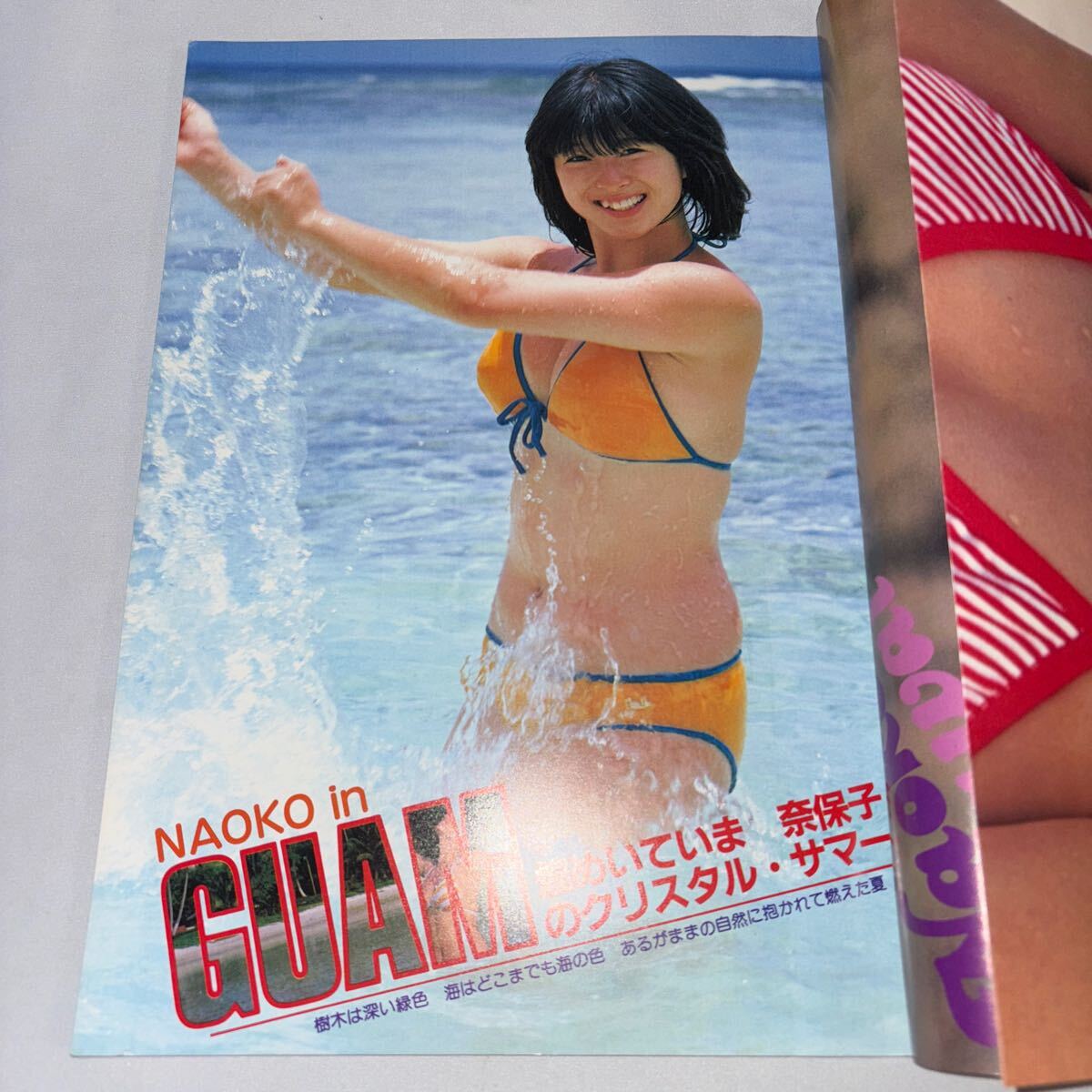 河合奈保子 KAWAI奈保子1981年8月5日発行 フォトメッセージ 河合奈保子 KAWAI奈保子1981年8月5日発行 フォトメッセージ