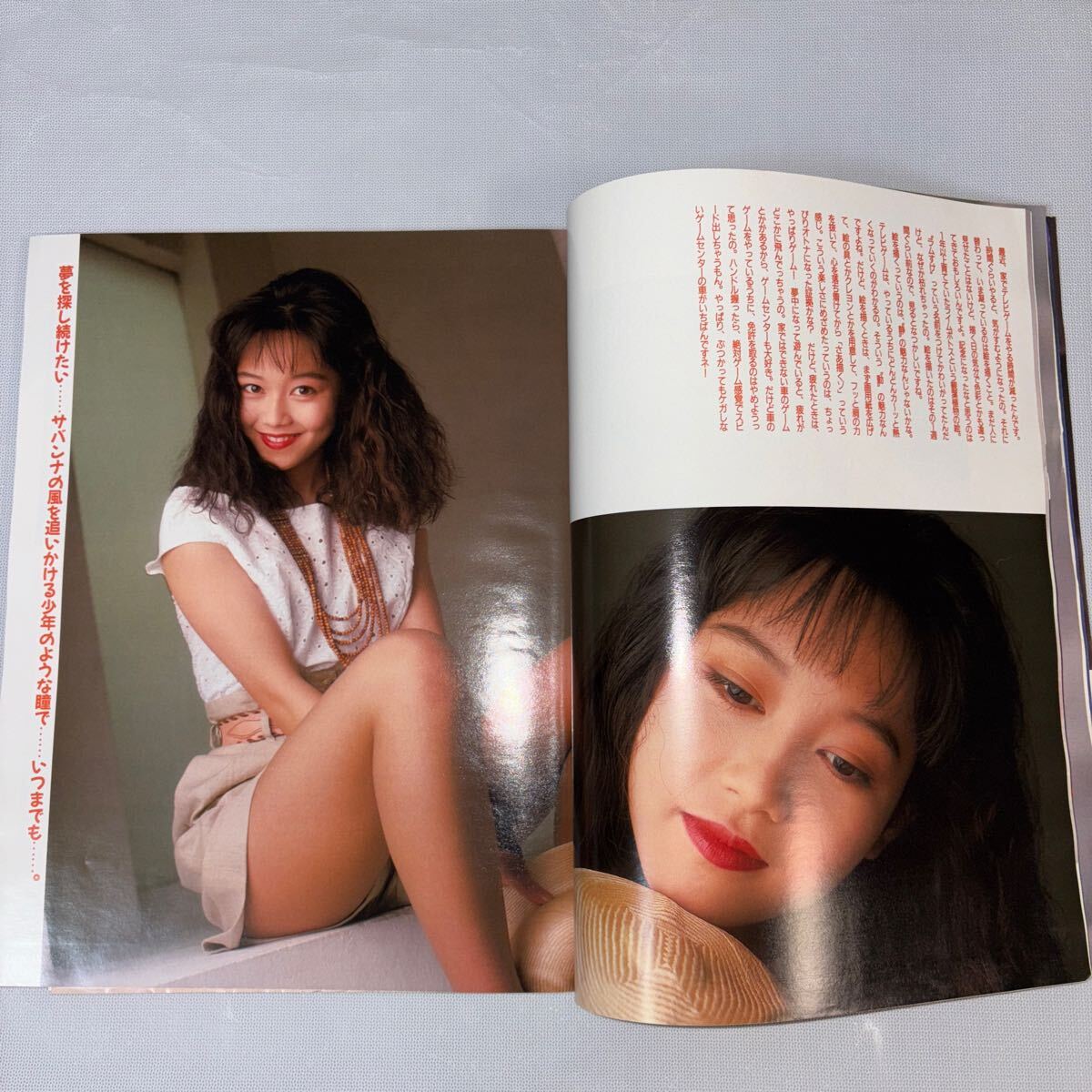 DELUXマガジンオーレ 1989年8月号 浅香唯ピンナップ 南野陽子BIG DELUXマガジンオーレ 1989年8月号 浅香唯ピンナップ 南野陽子BIG