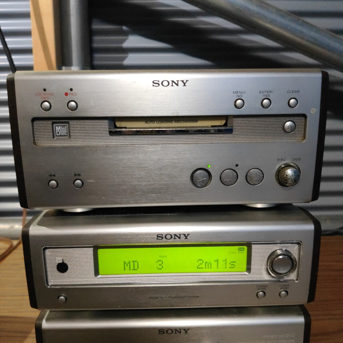 送料無料(793)SONY ソニー コンポ MD アンプ チューナー セット 送料無料(793)SONY ソニー コンポ MD アンプ チューナー セット