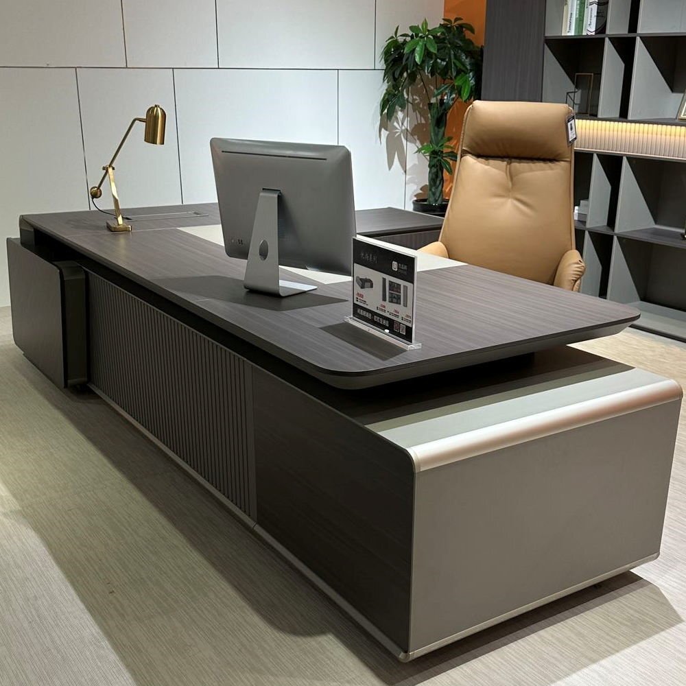 【送料無(wú)料】豪華！新品 大型 高級(jí) オーナーデスク パソコンデスク 社長(zhǎng)機(jī) 社長(zhǎng)デスク エグゼクティブデスク プレジデントデスク PCデスク