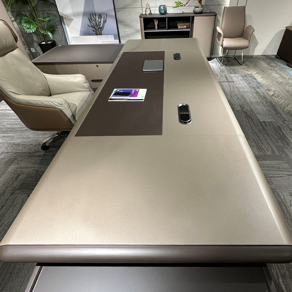 【送料無料】豪華！新品 大型 高級 オーナーデスク パソコンデスク 社長機 社長デスク エグゼクティブデスク プレジデントデスク PCデスク