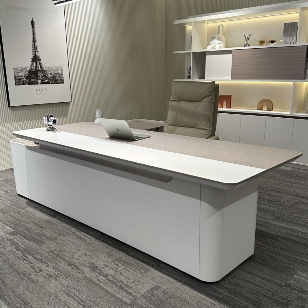 【送料無料】豪華！新品 大型 高級 オーナーデスク パソコンデスク 社長機(jī) 社長デスク エグゼクティブデスク プレジデントデスク PCデスク