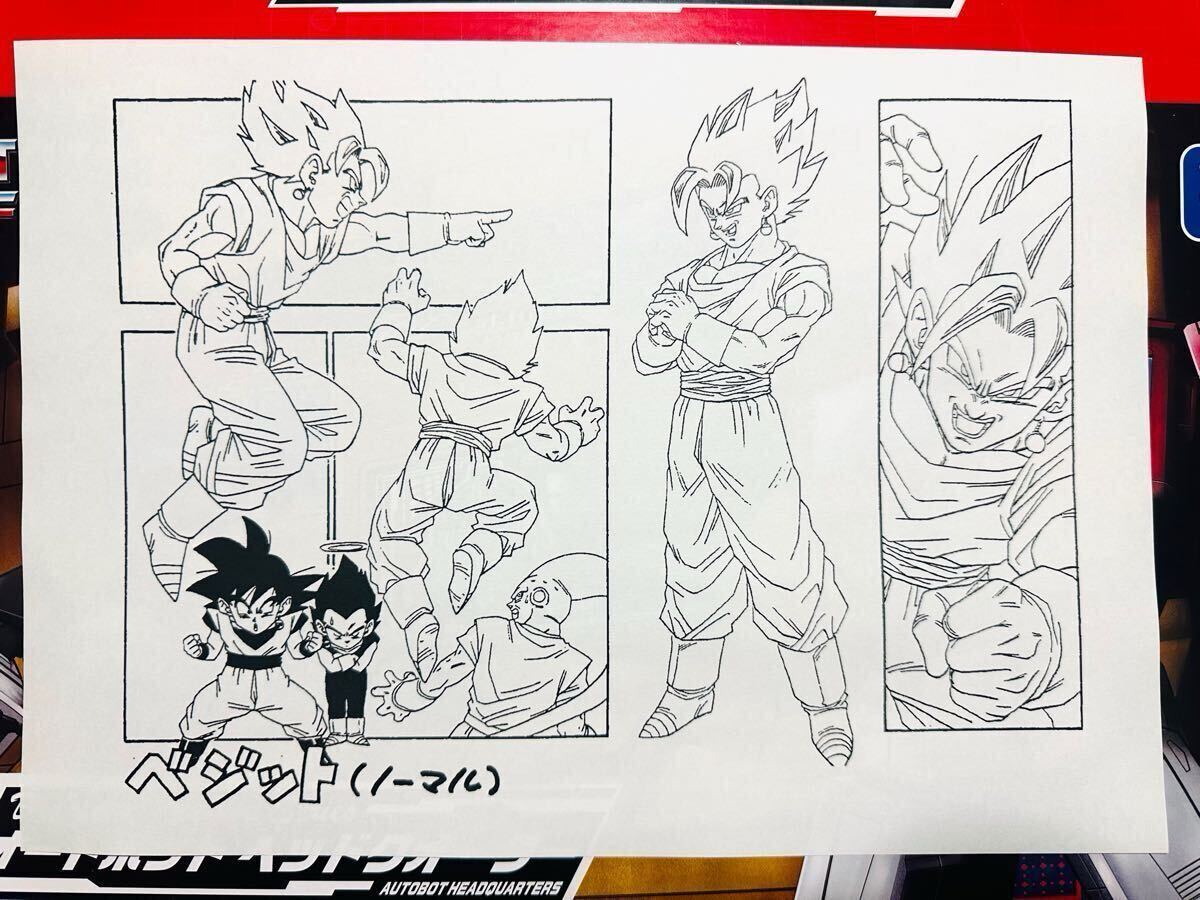 ドラゴンボールZ ブウ編 設定資料集 ベジット 魔人ブウ 孫悟空 ドラゴンボールZ ブウ編 設定資料集 ベジット 魔人ブウ 孫悟空