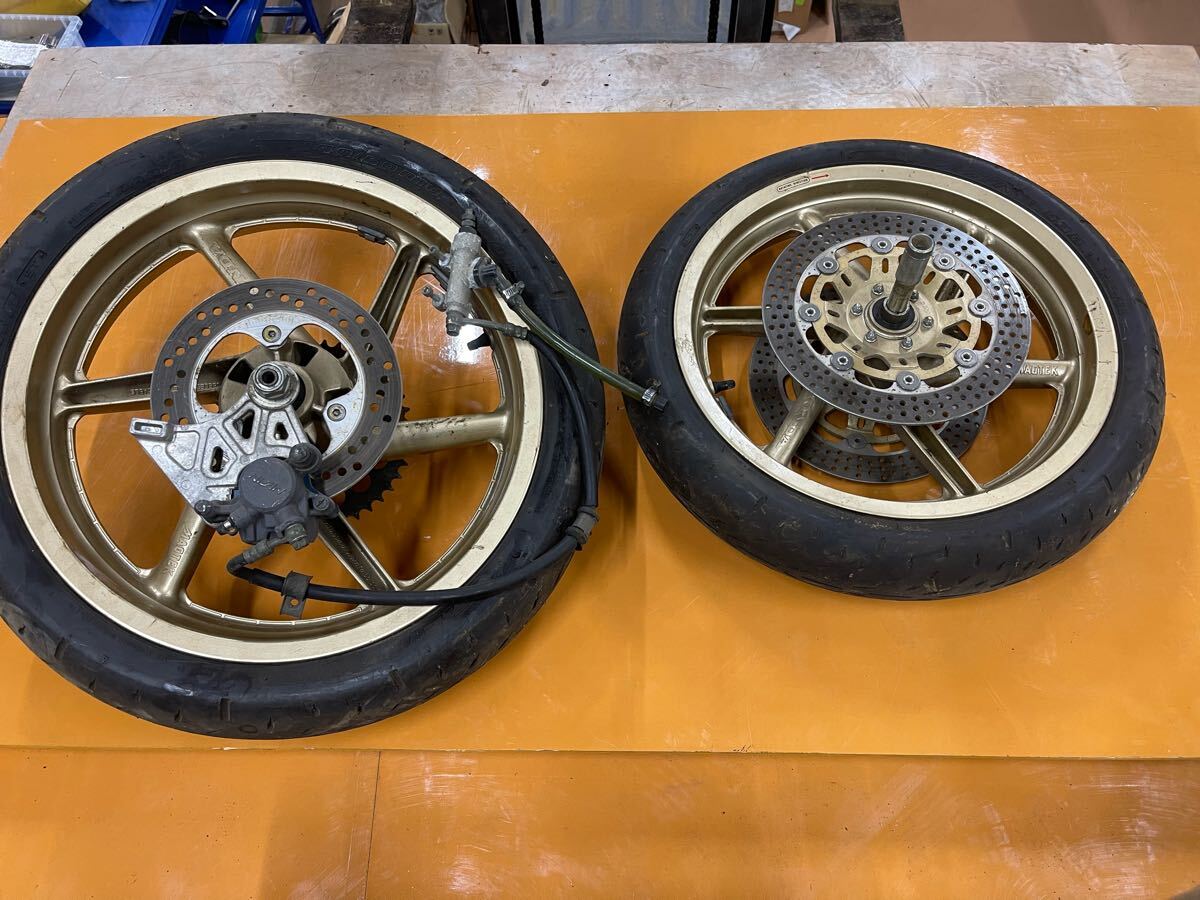 199 希少 当時物 ホンダ 純正 NSR250R マグホイール セット 199 希少 当時物 ホンダ 純正 NSR250R マグホイール セット