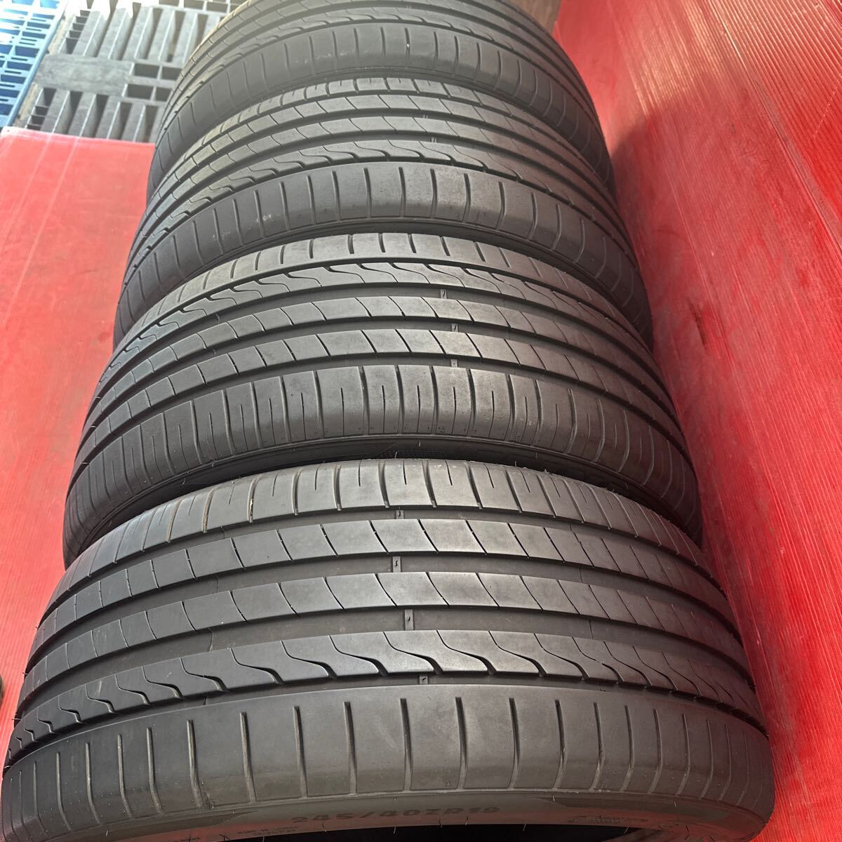 245/40ZR19（98Y）MINERVA RADIAL F205 245/40-19 ミネルヴァ　2024年製　バリ山　4本セット_画像6