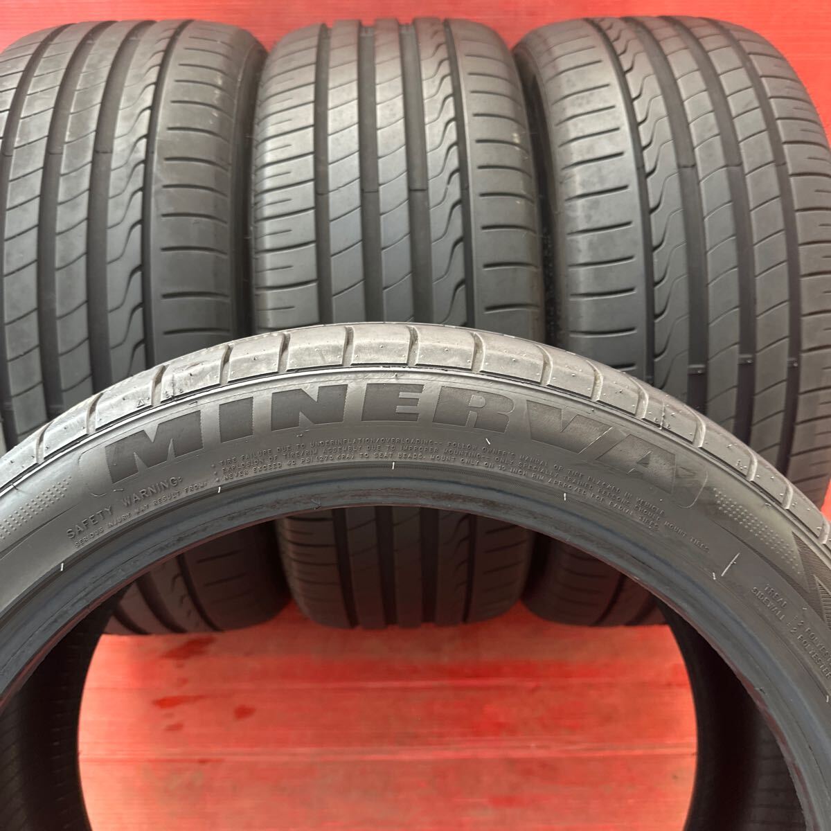 245/40ZR19（98Y）MINERVA RADIAL F205 245/40-19 ミネルヴァ　2024年製　バリ山　4本セット_画像8