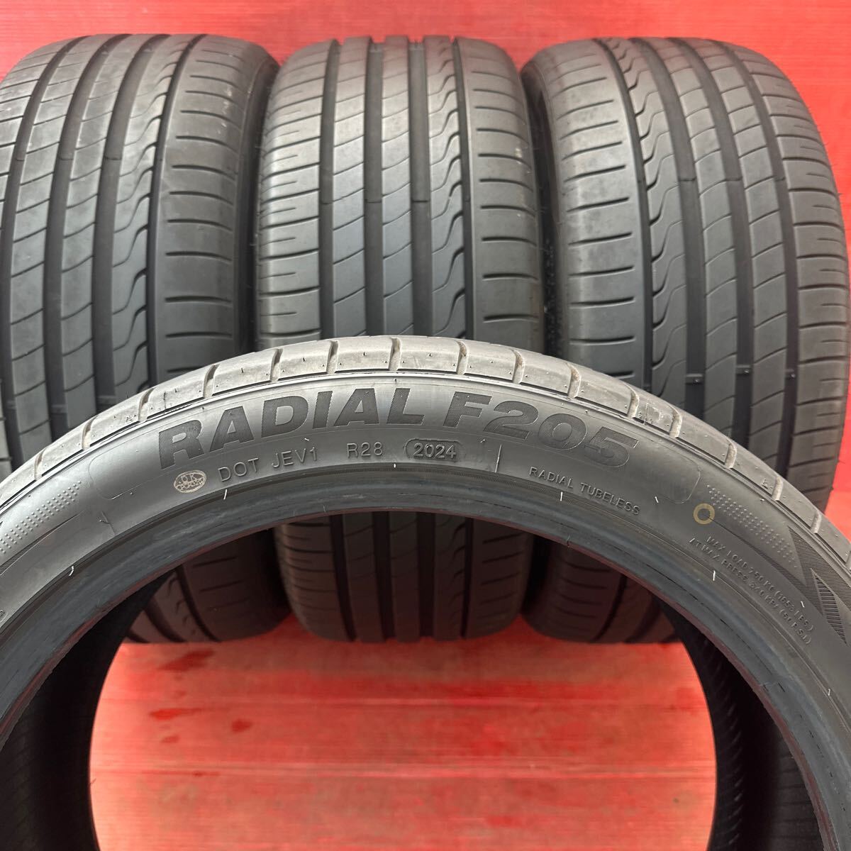 245/40ZR19（98Y）MINERVA RADIAL F205 245/40-19 ミネルヴァ　2024年製　バリ山　4本セット_画像9