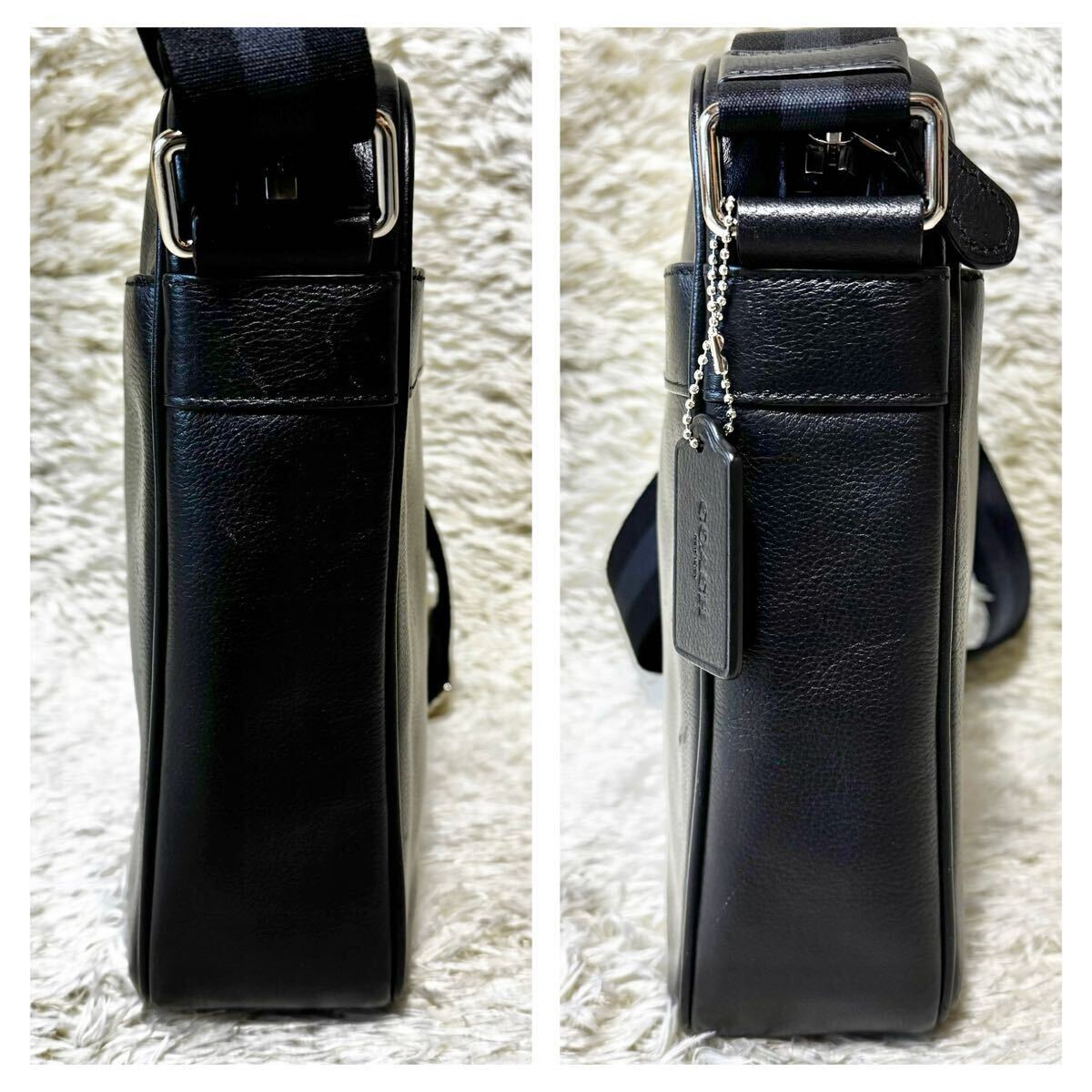 美品○COACH コーチ ショルダーバッグ 斜め掛け チャールズ 美品○COACH コーチ ショルダーバッグ 斜め掛け チャールズ