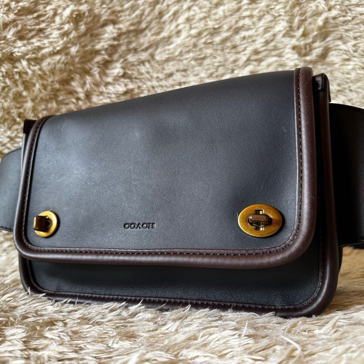 美品/希少色○COACH オールドコーチ ウエストポーチ ボディ 美品/希少色○COACH オールドコーチ ウエストポーチ ボディ