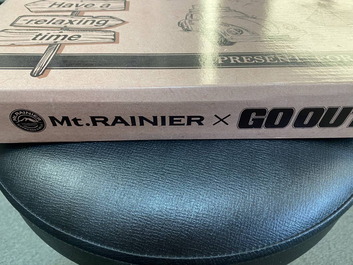 ☆新品未使用品☆送料無料☆Mt.RAINIER マウントレーニア × GO OUT　チャムス CHUMS　アウトドアミニチェア　非売品