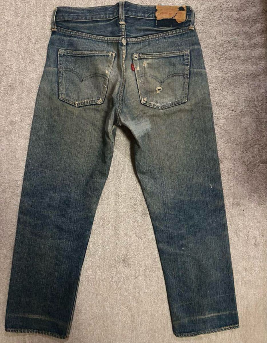 60s LEVIS 501 BIGE(ビッグE)Aタイプ後期ボタン裏刻印4雰囲気 60s LEVIS 501 BIGE(ビッグE)Aタイプ後期ボタン裏刻印4雰囲気