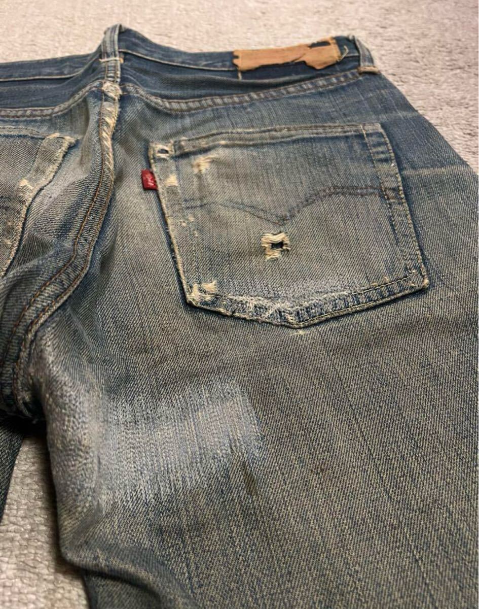 60s LEVIS 501 BIGE(ビッグE)Aタイプ後期ボタン裏刻印4雰囲気 60s LEVIS 501 BIGE(ビッグE)Aタイプ後期ボタン裏刻印4雰囲気