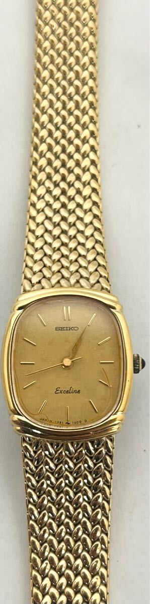 SEIKO セイコー Exceilne エクセリーヌ 1221-5890 ゴールド文字 SEIKO セイコー Exceilne エクセリーヌ 1221-5890 ゴールド文字