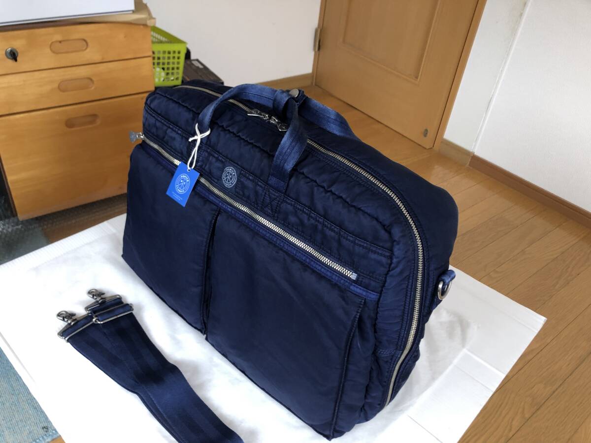  Porter Classic 3way L размер super нейлон портфель сумка на плечо язык машина темно-синий бизнес почти новый товар 