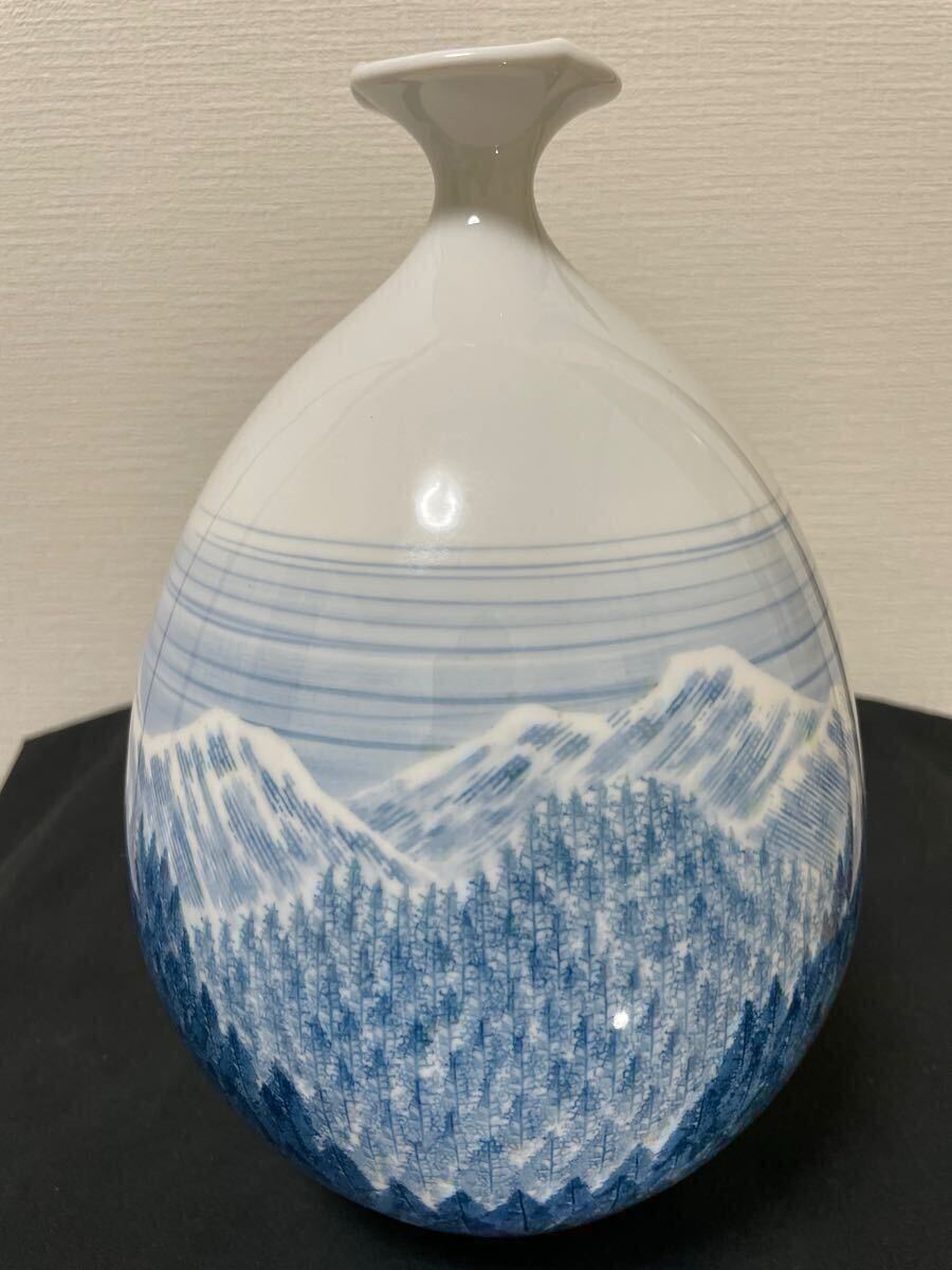 藤井朱明 壺 飾り壺 花器 日展人気作家 花瓶 有田焼 人間国宝 藤井朱明 壺 飾り壺 花器 日展人気作家 花瓶 有田焼 人間国宝