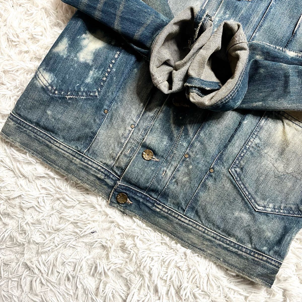 美品 XL相当○DIESEL ディーゼル デニムジャケット ジージャン 美品 XL相当○DIESEL ディーゼル デニムジャケット ジージャン
