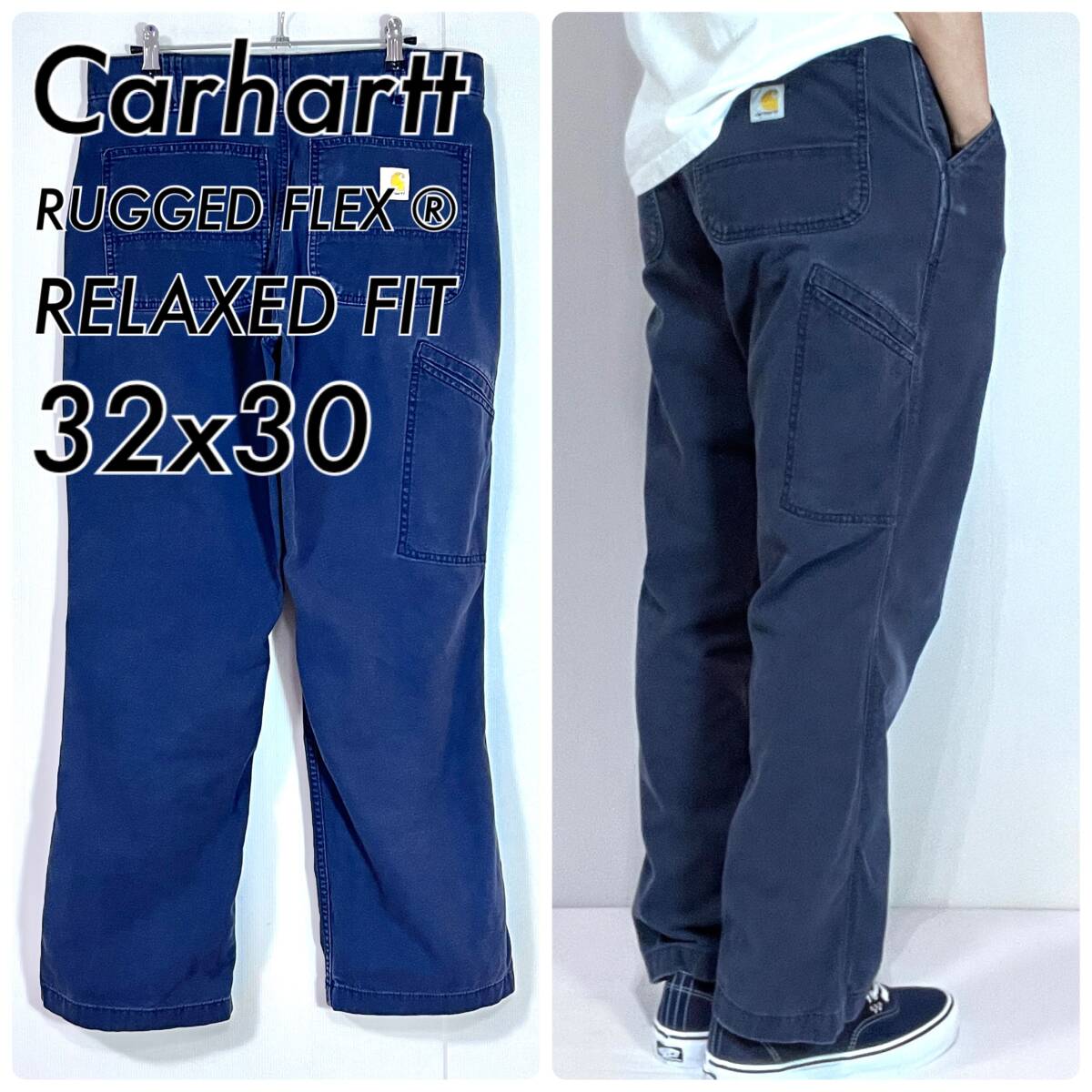 Carhartt カーハート W32 L30 実寸W34L29 5 ネイビー NAVY Carhartt カーハート W32 L30 実寸W34L29 5 ネイビー NAVY