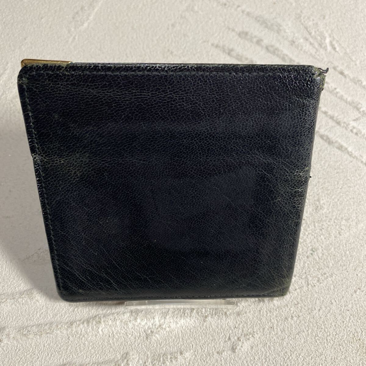 Dunhill ダンヒル 財布 二つ折り財布 ミニ財布 レザー ブラック Dunhill ダンヒル 財布 二つ折り財布 ミニ財布 レザー ブラック