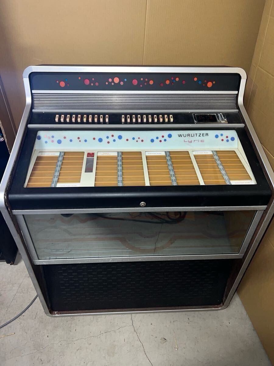 [Wurlitzer]JUKEBOX juke box Lyric[ исправно работающий товар ]