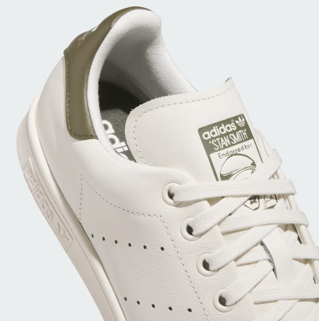 新品■アディダス■2025.2■スタンスミス ゴルフ フルグレイン レザー スパイクレス■JH6156■OFF WHITE/OLIVE STRATA/OFF WHITE■26.5CM■
