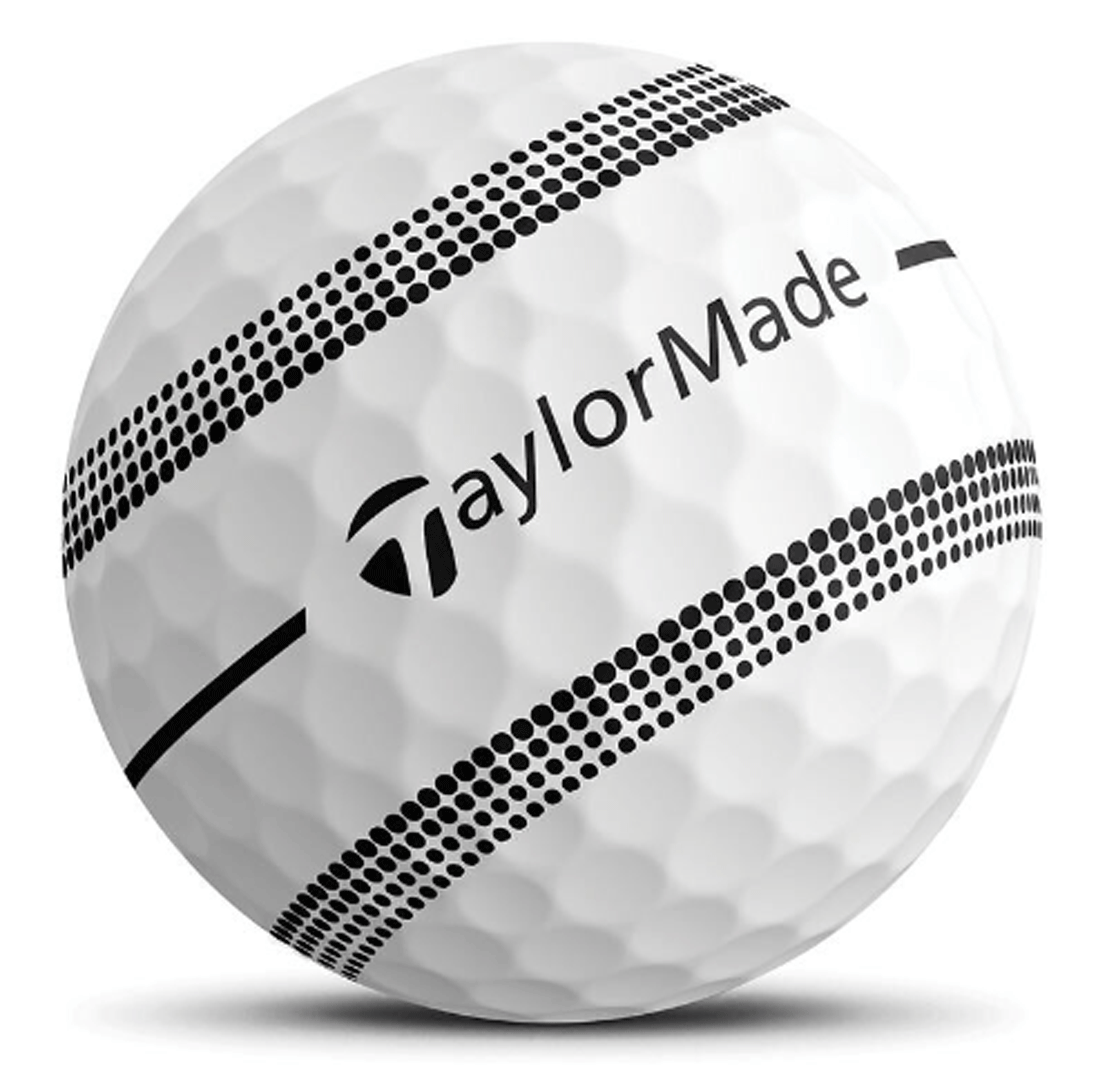  новый товар # TaylorMade #2024.9#NEW TP5 полоса мяч # белый #2 дюжина # исторический самый . soft . чувство. Tour мяч . рождение 
