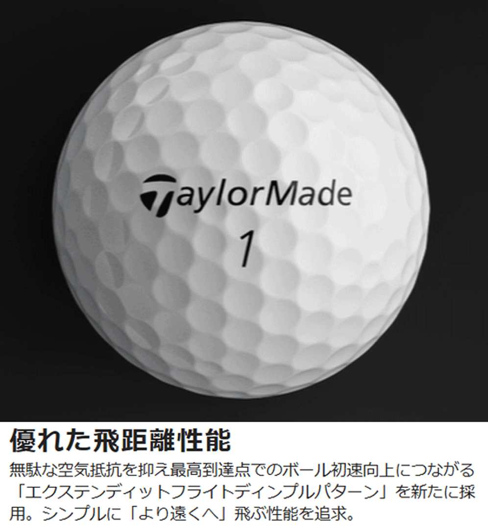  новый товар #2025.4# TaylorMade #NEW distance +# белый #3 дюжина # высота первый скорость возможности . демонстрация делать новый distance # стандартный товар 