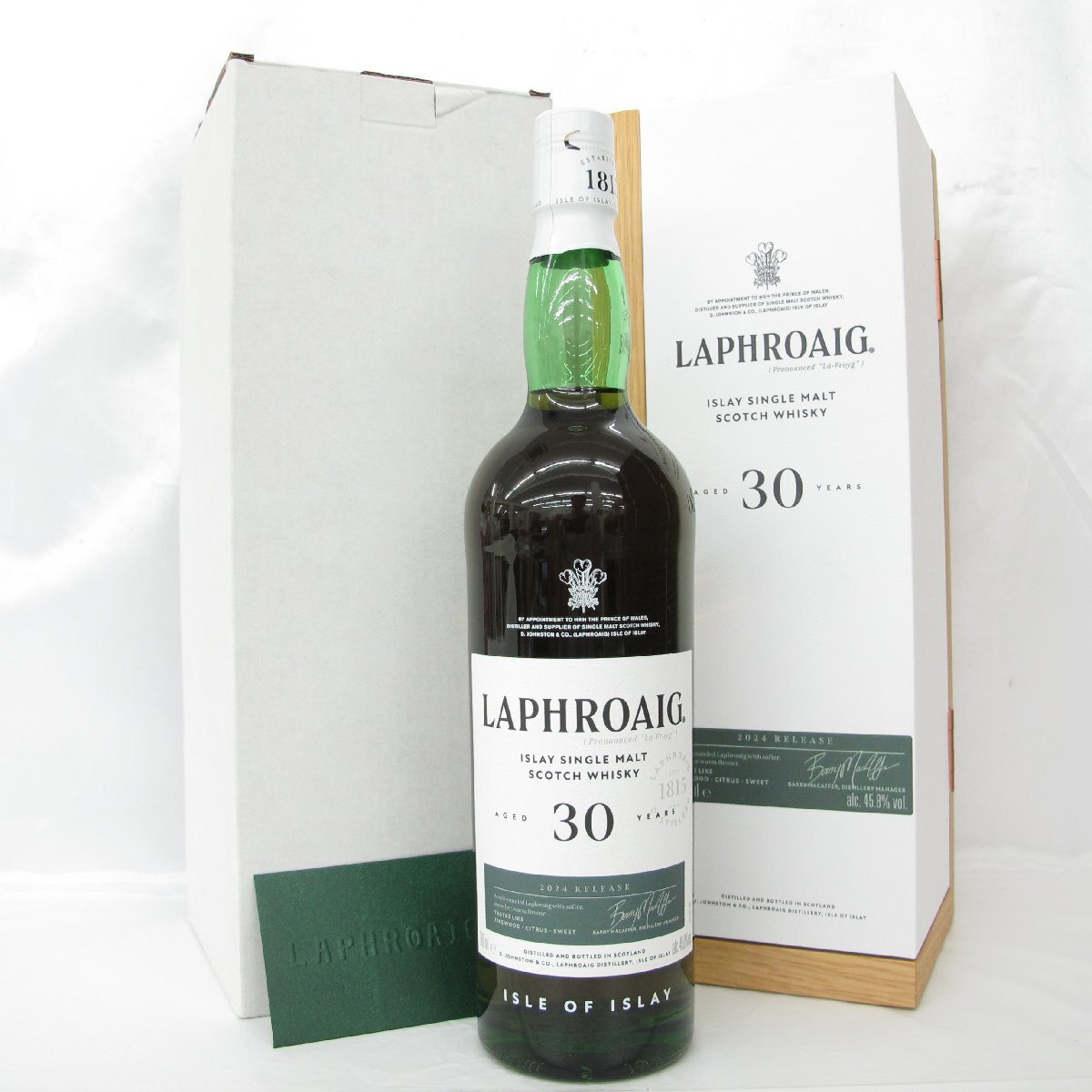 1円~【未開栓】LAPHROAIG ラフロイグ 30年 2024 リリース 1円~【未開栓】LAPHROAIG ラフロイグ 30年 2024 リリース