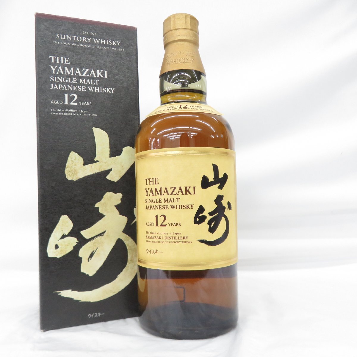 1円~【未開栓】SUNTORY サントリー 山崎 12年 シングルモルト 1円~【未開栓】SUNTORY サントリー 山崎 12年 シングルモルト