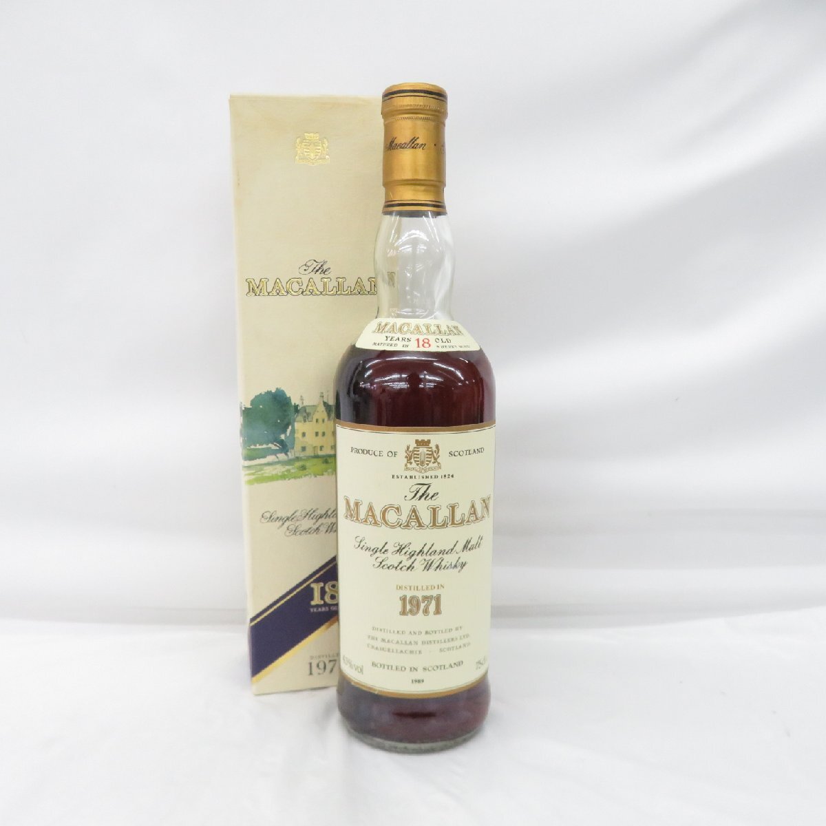 未開栓】The MACALLAN ザ・マッカラン 18年 1971-1989 未開栓】The MACALLAN ザ・マッカラン 18年 1971-1989