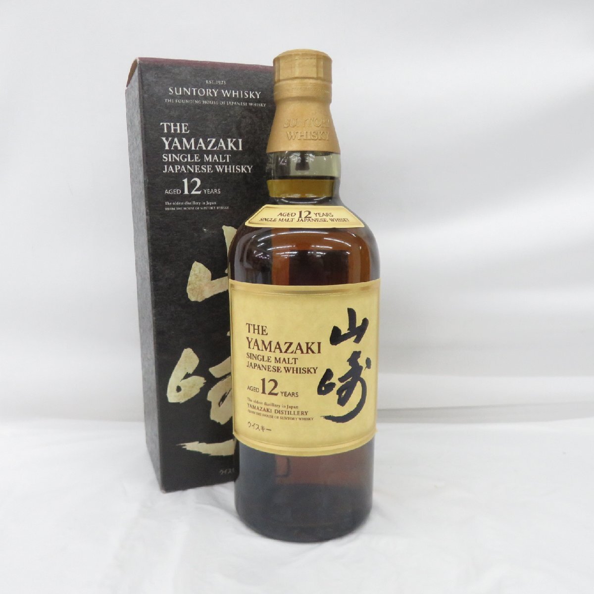 1円~ 【未開栓】SUNTORY サントリー 山崎 12年 シングルモルト 1円~ 【未開栓】SUNTORY サントリー 山崎 12年 シングルモルト